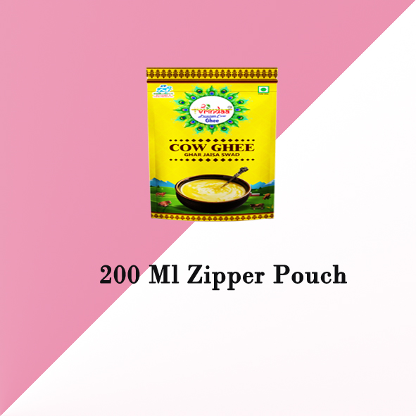 200 ML Zipper Pouch